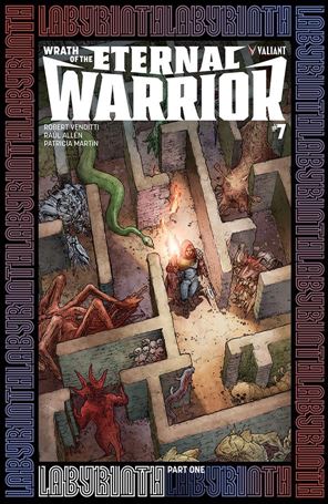 Wrath of the Eternal Warrior issue 7-C Juan Jose Ryp Cover