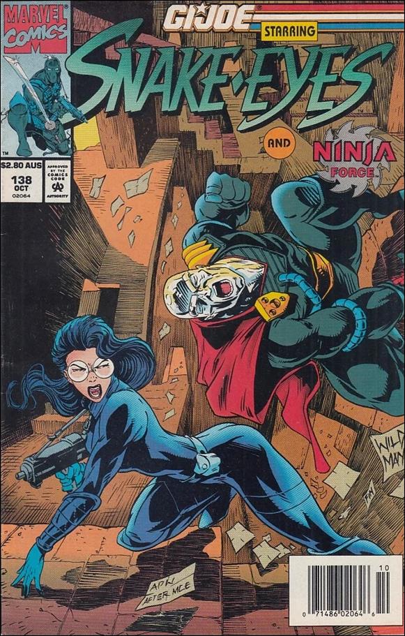 G.I. Joe: A Real American Hero issue 138-C Australian Price Cover