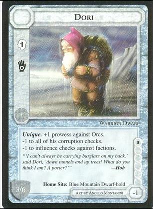 Middle-Earth: The Wizards (Base Set) card 104 Dori