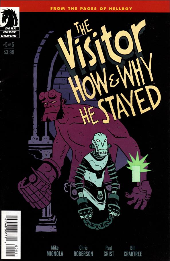Visitor: How and Why He Stayed issue 5 Paul Grist Cover