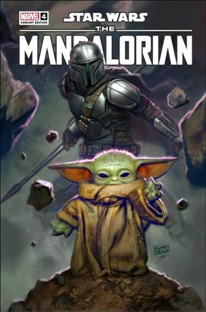 Star Wars: The Mandalorian Season 2 issue 4-E Ryan Brown Unknown/616/Shared Retailer Cover