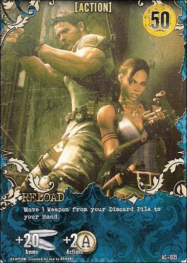 Resident Evil (Base Set) card AC-005 Reload