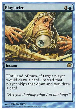 Magic the Gathering: 9th Edition (Base Set) card 89 Plagiarize