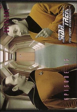 Star Trek: The Next Generation - The Episode Collection Season One (Base Set) card 47 Datalore, Episode 13B