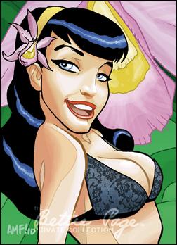 Bettie Page Private Collection (Promo) card BP15-FACE