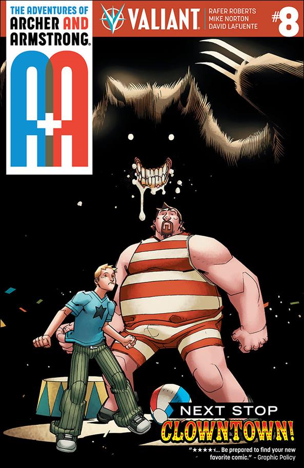 A&A: The Adventures of Archer & Armstrong issue 8-B  David Lafuente Cover
