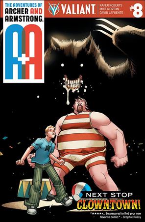 A&A: The Adventures of Archer & Armstrong issue 8-B  David Lafuente Cover