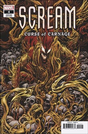 Scream: Curse of Carnage issue 4-B Kyle Hotz 1:25 Cover