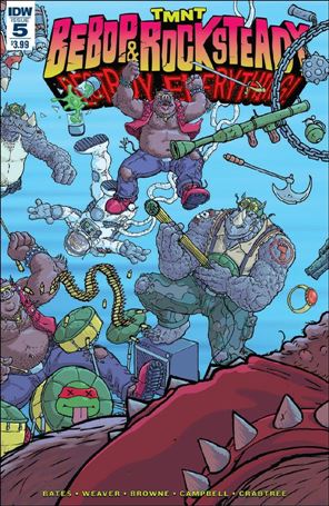 Teenage Mutant Ninja Turtles Bebop & Rocksteady Destroy Everything Cover Image 2