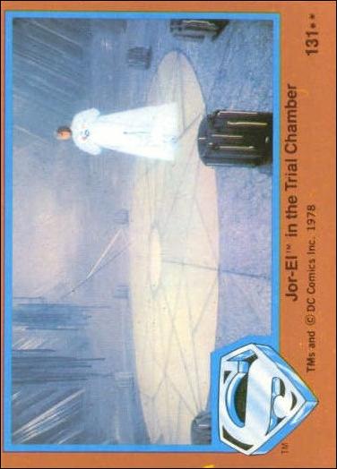 Superman (Movie) Series 2 (Base Set) card 131 Jor-El in the Trial Chamber