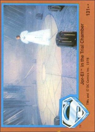 Superman (Movie) Series 2 (Base Set) card 131 Jor-El in the Trial Chamber