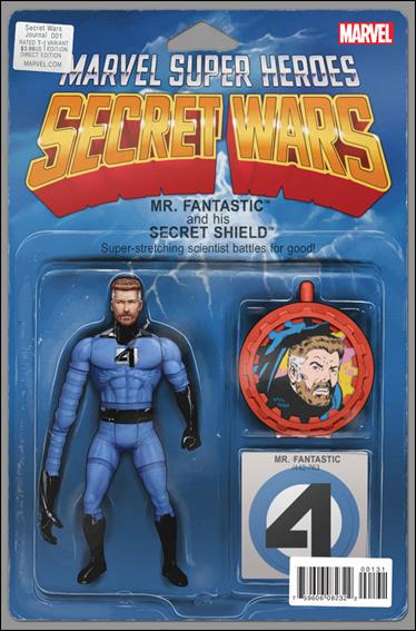 Secret Wars Journal issue 1-C John Tyler Christopher Action Figure Cover