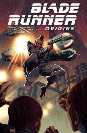 Blade Runner Origins issue 9-D Amancay Nahuelpan Cover