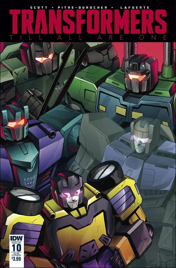 Transformers: Till All Are One issue 10-B Priscilla Tramontano Subscription Cover