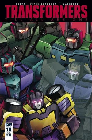 Transformers: Till All Are One issue 10-B Priscilla Tramontano Subscription Cover