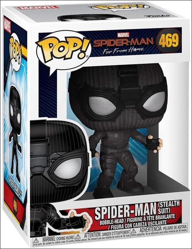 POP! Marvel figure 469 Spider-Man (Stealth Suit)