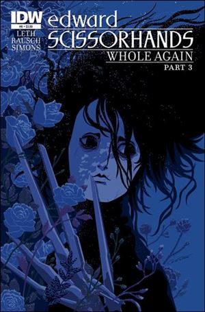 Edward Scissorhands issue 8 George Caltsoudas Cover