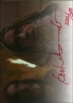 Army of Darkness (Autograph Subset) card 2-C Ian Abercrombie (1 person in back) Red Ink 1/300