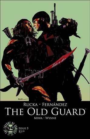 Old Guard issue 5-B Pride Variant Cover