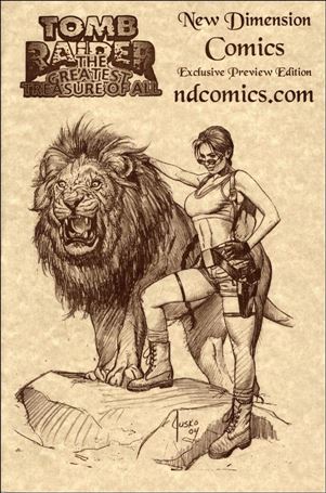 Tomb Raider: The Greatest Treasure of All Prelude issue 1-B New Demension Comics Preview Edition 1/200