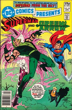 DC Comics Presents issue 20-B UK Price Cover