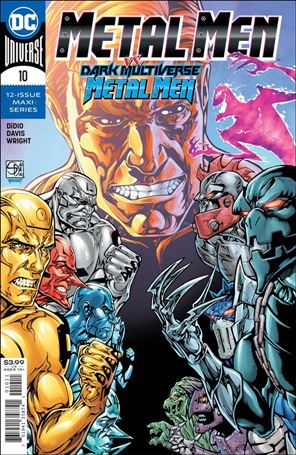 Metal Men (2019) issue 10 Shane Davis Cover