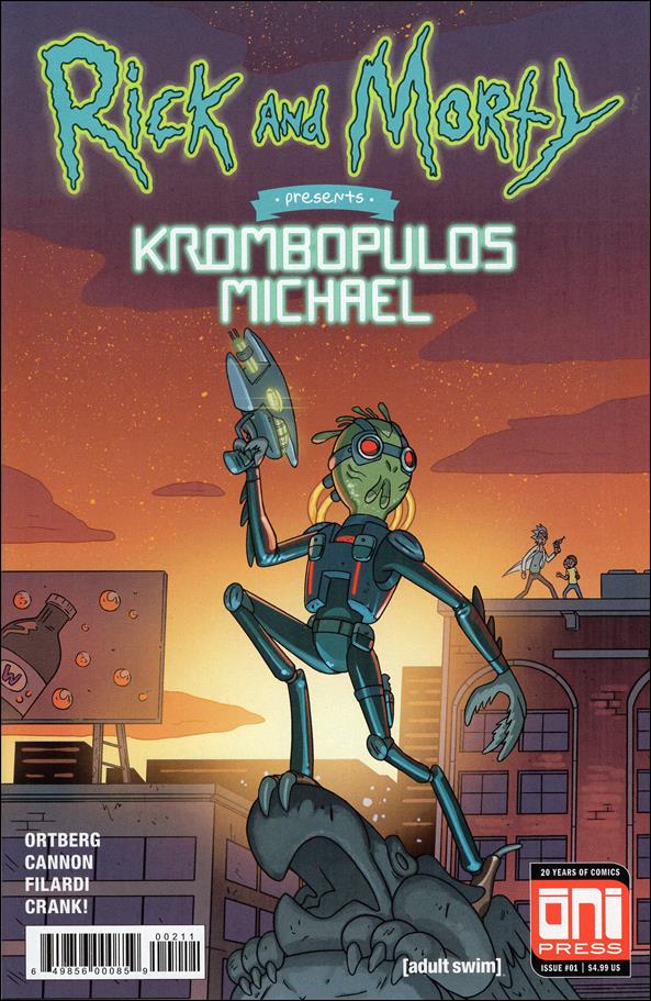 Rick And Morty Presents: Krombopulos Michael issue 1 CJ Cannon Cover