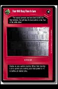 Star Wars: Premiere Limited (Base Set) card 54 Fear Will Keep Them In Line