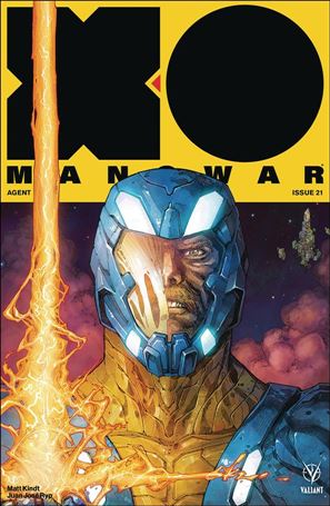 X-O Manowar (2017) issue 21 Kenneth Rocafort Cover
