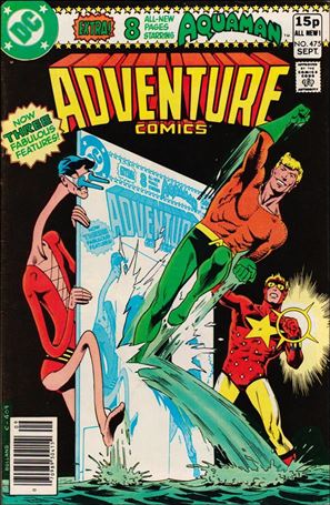 Adventure Comics (1938) issue 475-B UK Price Cover