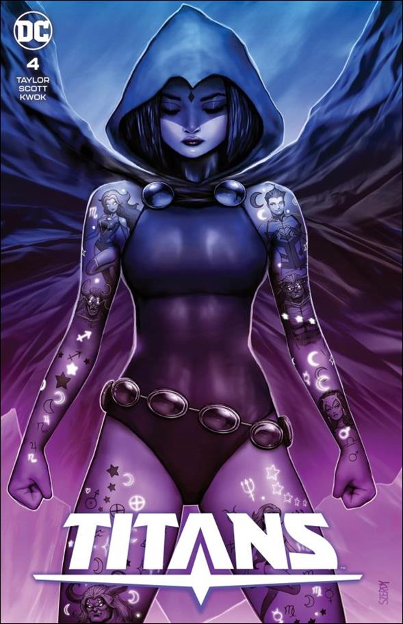 Titans (2023) issue 4-G Nathan Szerdy 616/Unknown Raven Tattoo Cover
