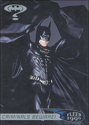 Batman Forever (Retail Base Set) card 6 Criminals Beware!