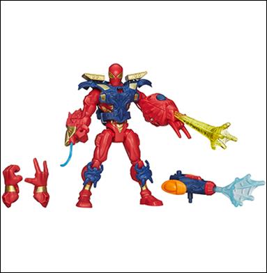 Marvel Super Hero Mashers (Electronic) figure 3-B Iron Spider (Loose)