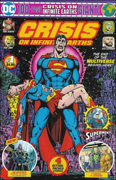 Crisis on Infinite Earths Giant issue 1 Mass Market Edition Cover