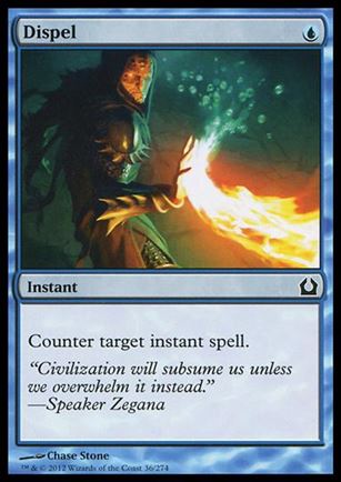 Magic the Gathering: Return to Ravnica (Base Set) card 36 Dispel