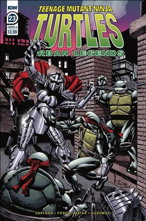 Teenage Mutant Ninja Turtles: Urban Legends issue 23 Frank Fosco Cover