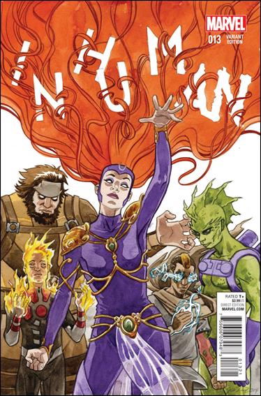 Inhuman issue 13-B Jill Thompson Women of Marvel Cover