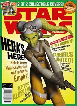 Star Wars Insider issue 151-B Hera Newsstand Cover