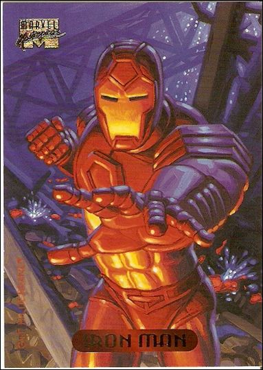 1994 Marvel Masterpieces (Base Set) card 56 Iron Man