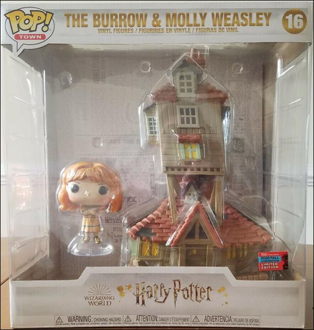 POP! Town figure 16-B The Burrow & Molly Weasley Fall Con Exclusive