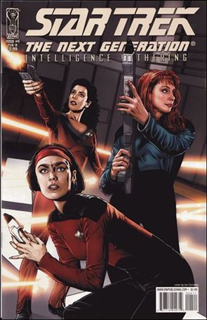 Star Trek: The Next Generation: Intelligence Gathering issue 4-B Joe Corroney Standard Cover