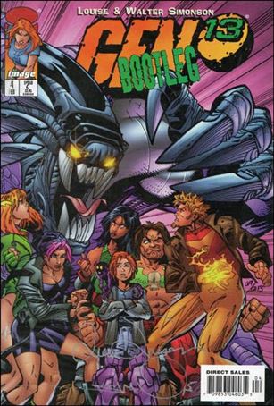 Gen13 Bootleg issue 4-B Dynamic Forces Signed by Walter & Louise Simonson