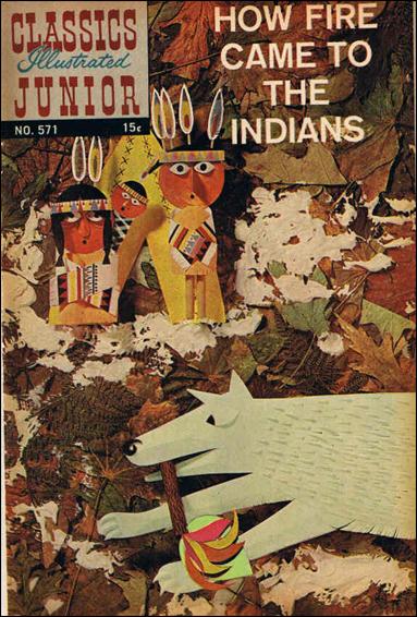 Classics Illustrated Junior issue 571 Contains Coming Next Ad