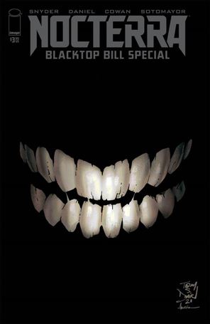 Nocterra Special: Blacktop Bill issue nn-C Tony Daniel Blackout Cover