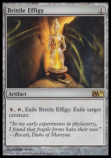 Magic the Gathering: 2011 Core Set (Base Set) card 202 Brittle Effigy