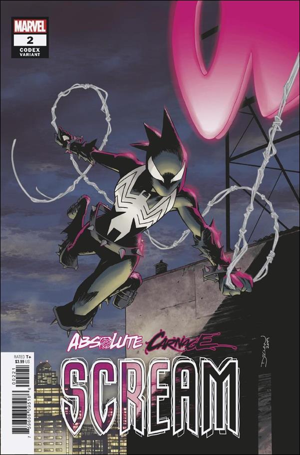 Absolute Carnage: Scream issue 2-C Declan Shalvey 1:25 Codex Cover