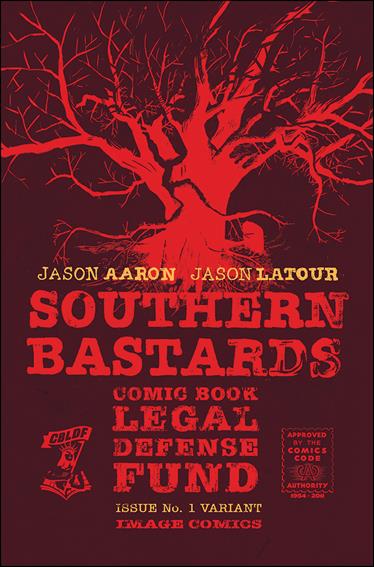 Southern Bastards issue 1-C Comic Book Legald Defense Fund Cover