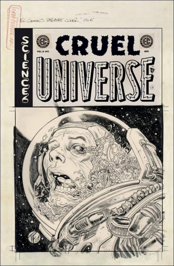 Cruel Universe (2025) issue 1-F Tom Fowler B&W Artist Edition 1:20 Cover