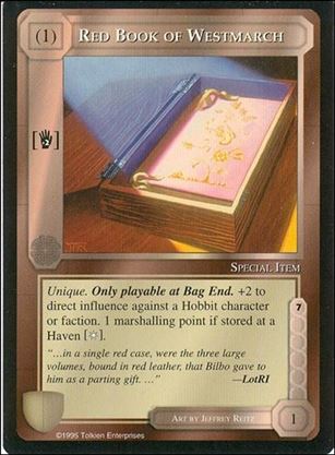 Middle-Earth: The Wizards (Base Set) card 357 Red Book of Westmarch