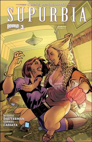 Grace Randolph's Supurbia (2012/11) issue 3 Stephane Roux Cover